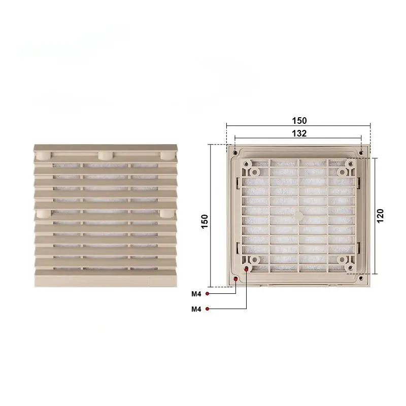 Okno za prezračevanje omare Okno za prezračevanje omare