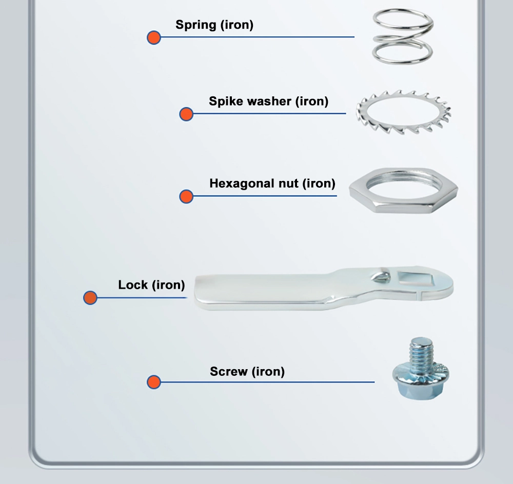 Triangle Lock Electric Cabinet Door Lock